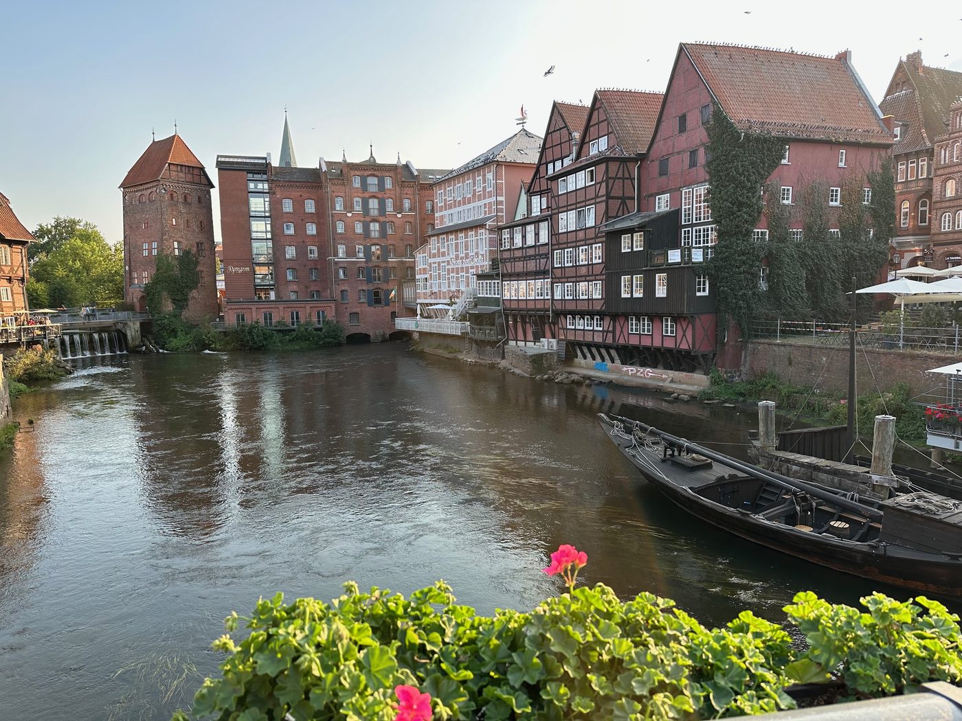 Lüneburg ved elven Ilmenau